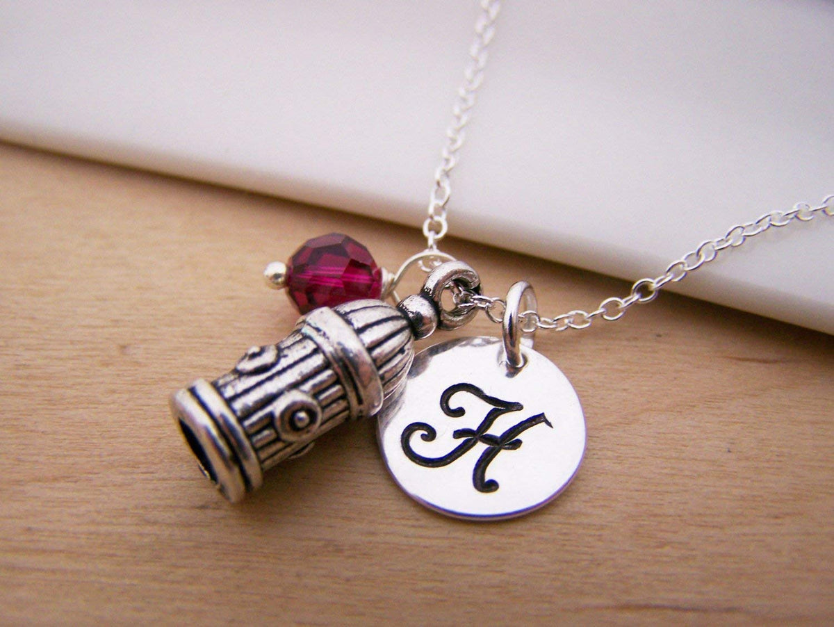 Fire Hydrant Charm Necklace – Personalized Sterling Silver Jewelry