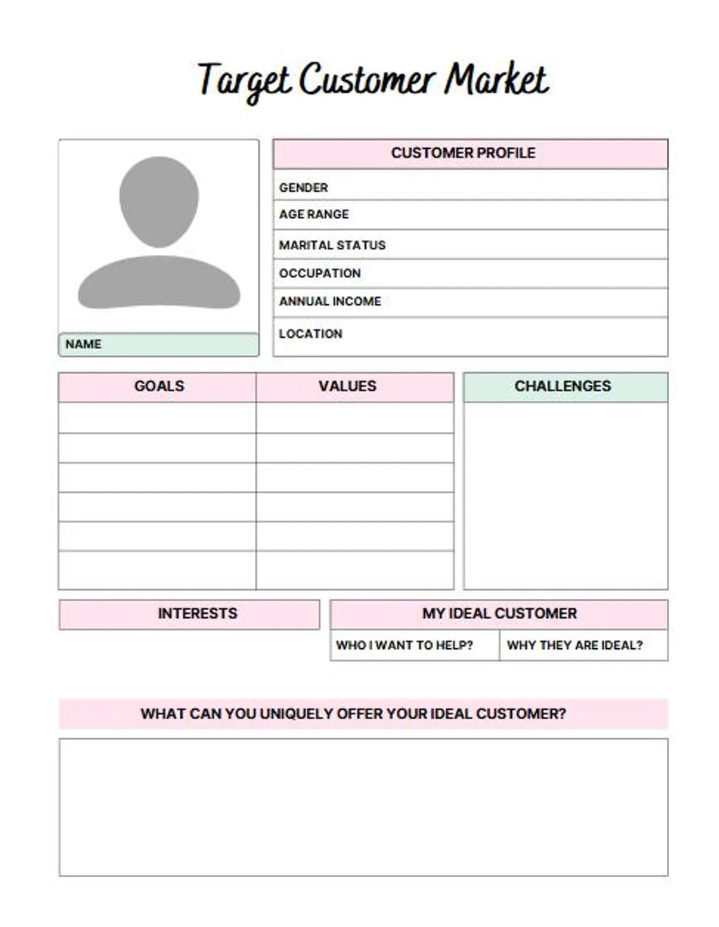 Shopify Store Planner | 60 Pages Printable & Editable