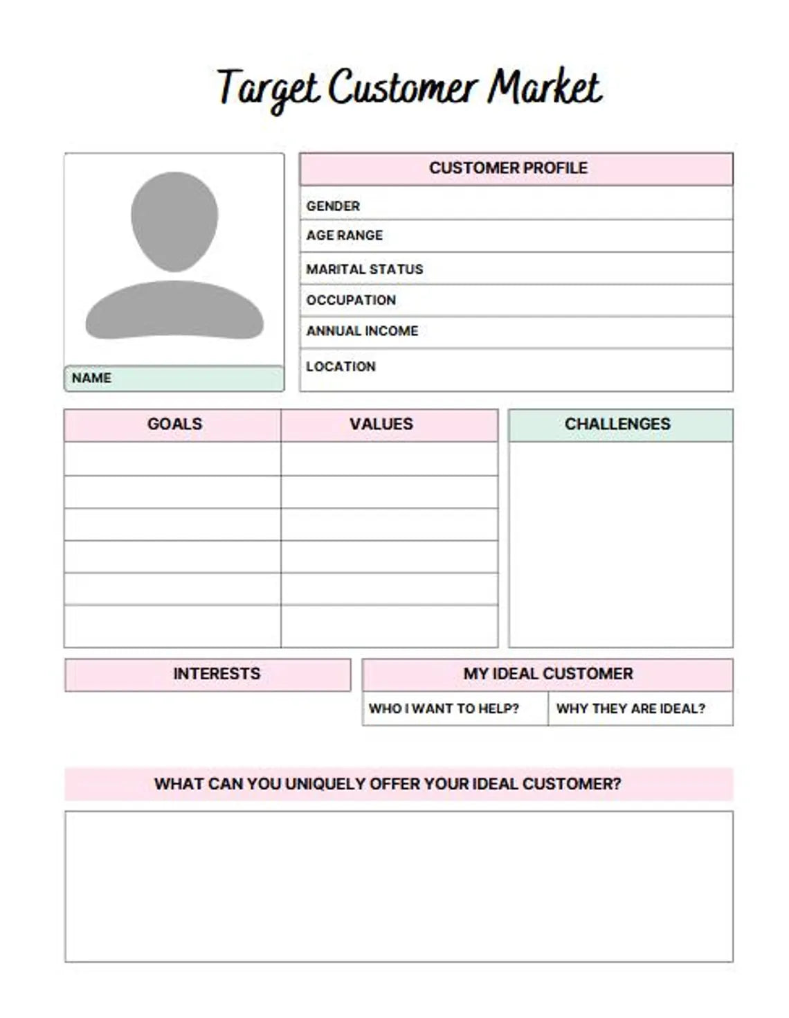 Shopify Store Planner | 60 Pages Printable & Editable