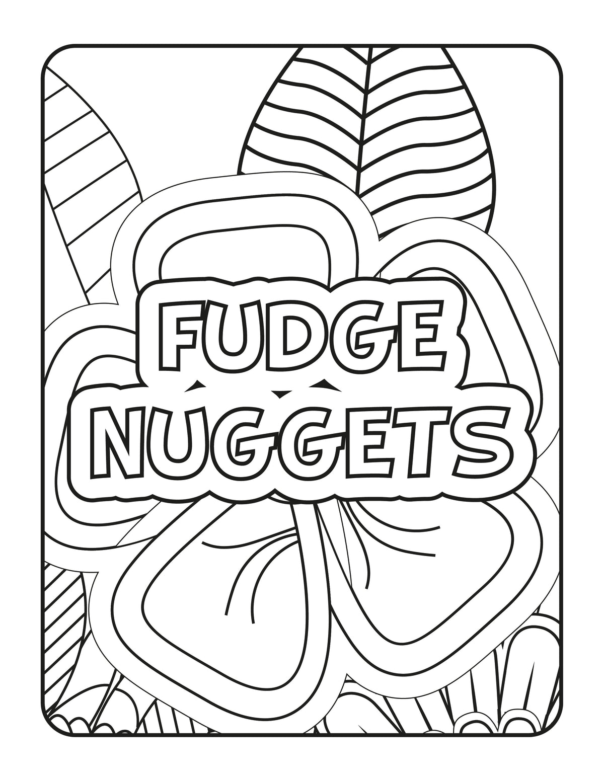 Snarky Adult Coloring Book - 88 Sweary Stress Relief Pages | Instant Download PDF
