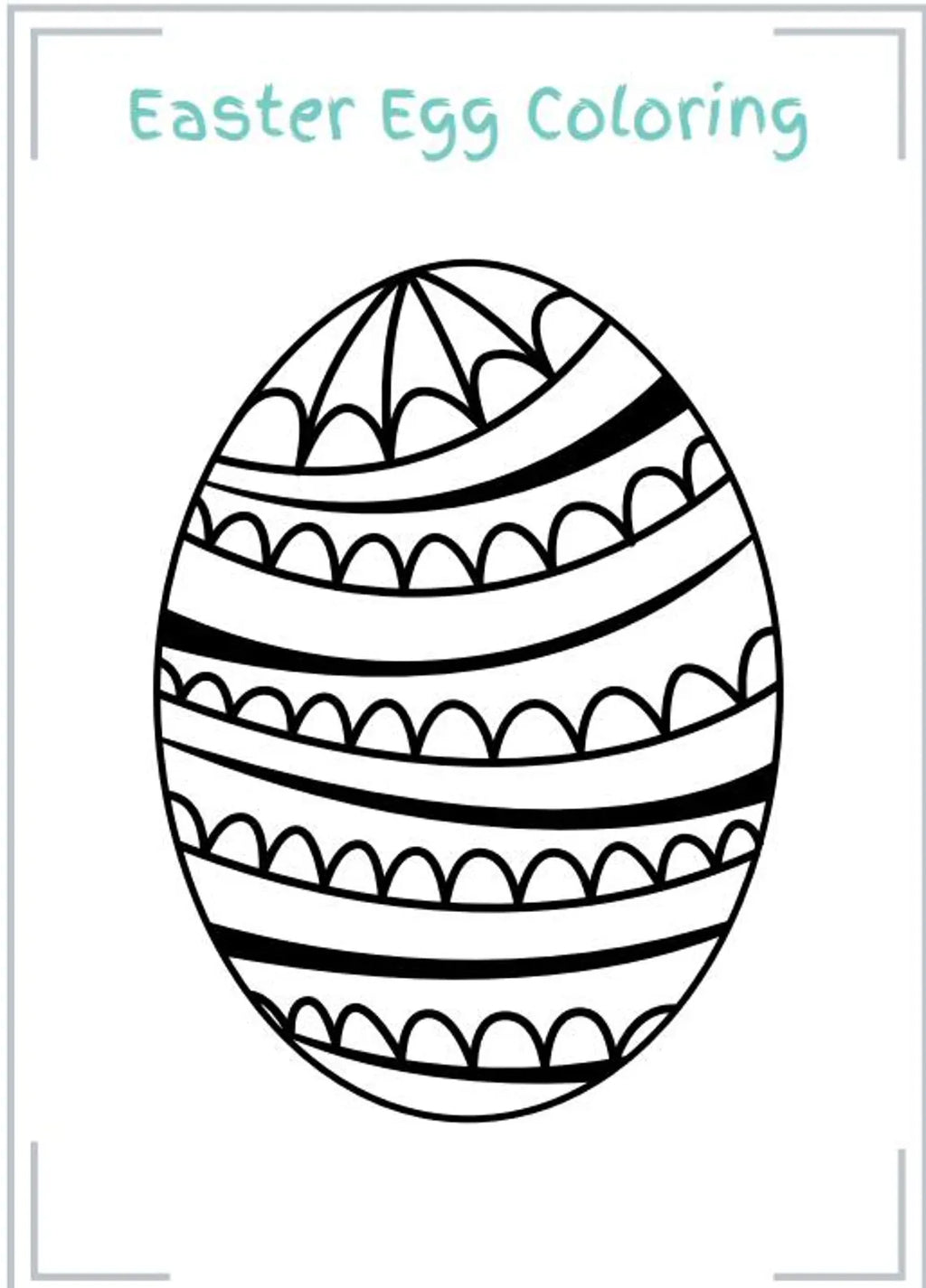 Easter Activity Book for Kids | 50 Pages | Printable