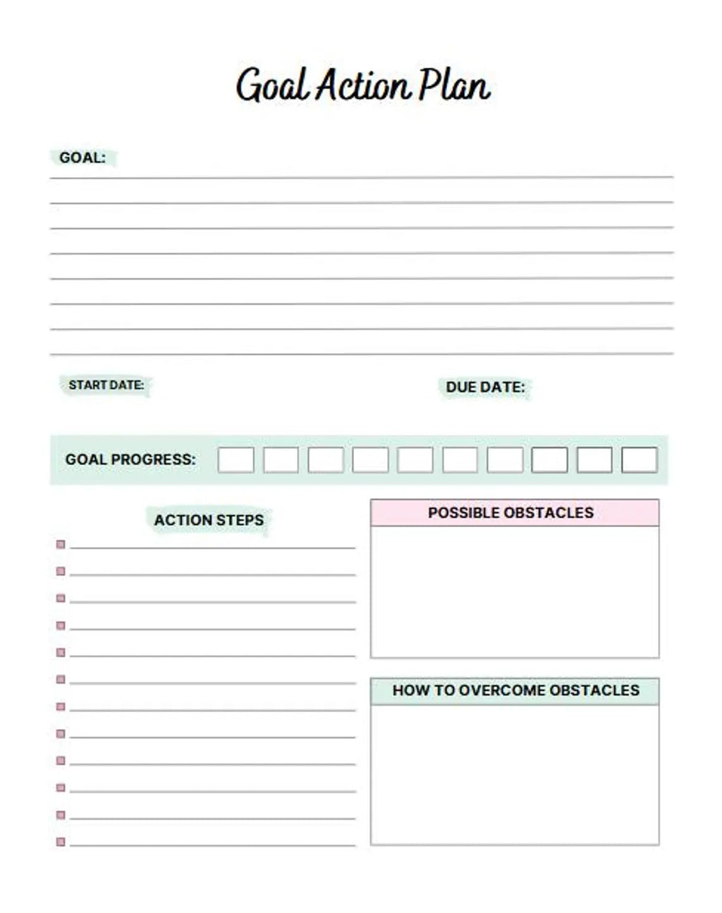 Shopify Store Planner | 60 Pages Printable & Editable