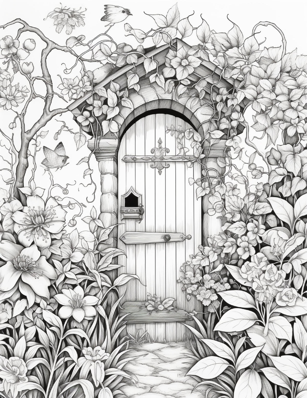 Secret Garden Coloring Collection – Volume Three