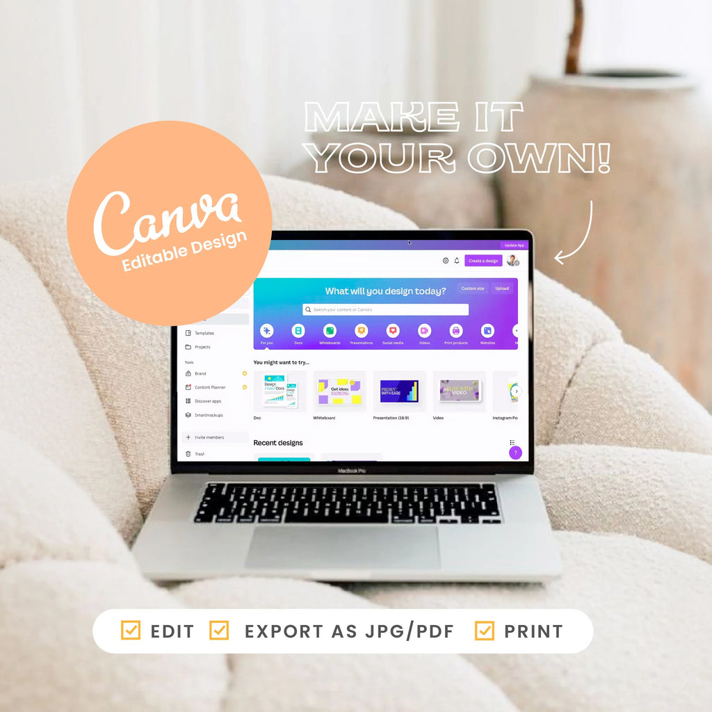 Ultimate Moving Planner – 35-Page Editable Canva Template