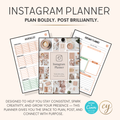 Instagram Planner | 34-Page Canva Template