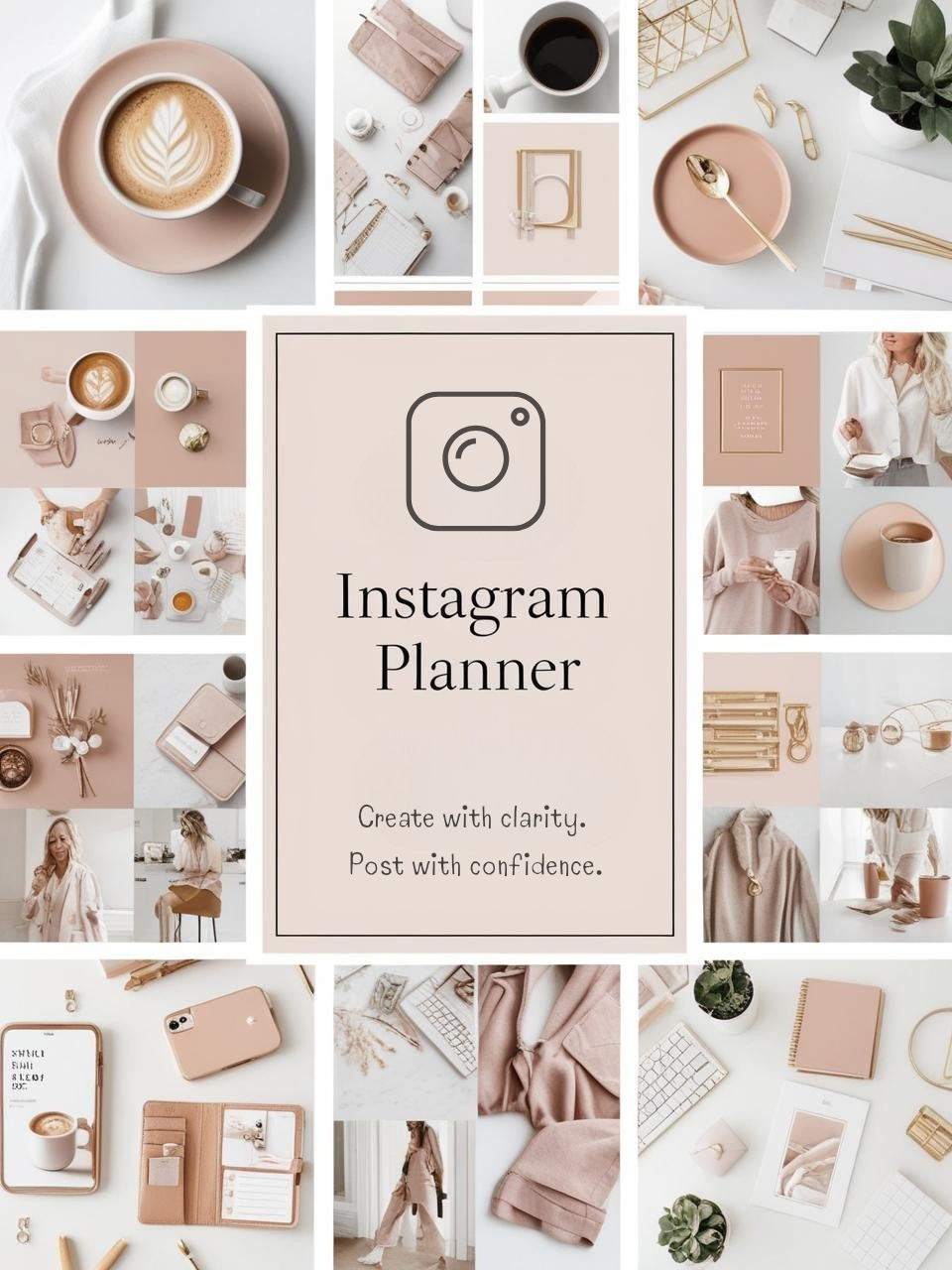 Instagram Planner | 34-Page Canva Template