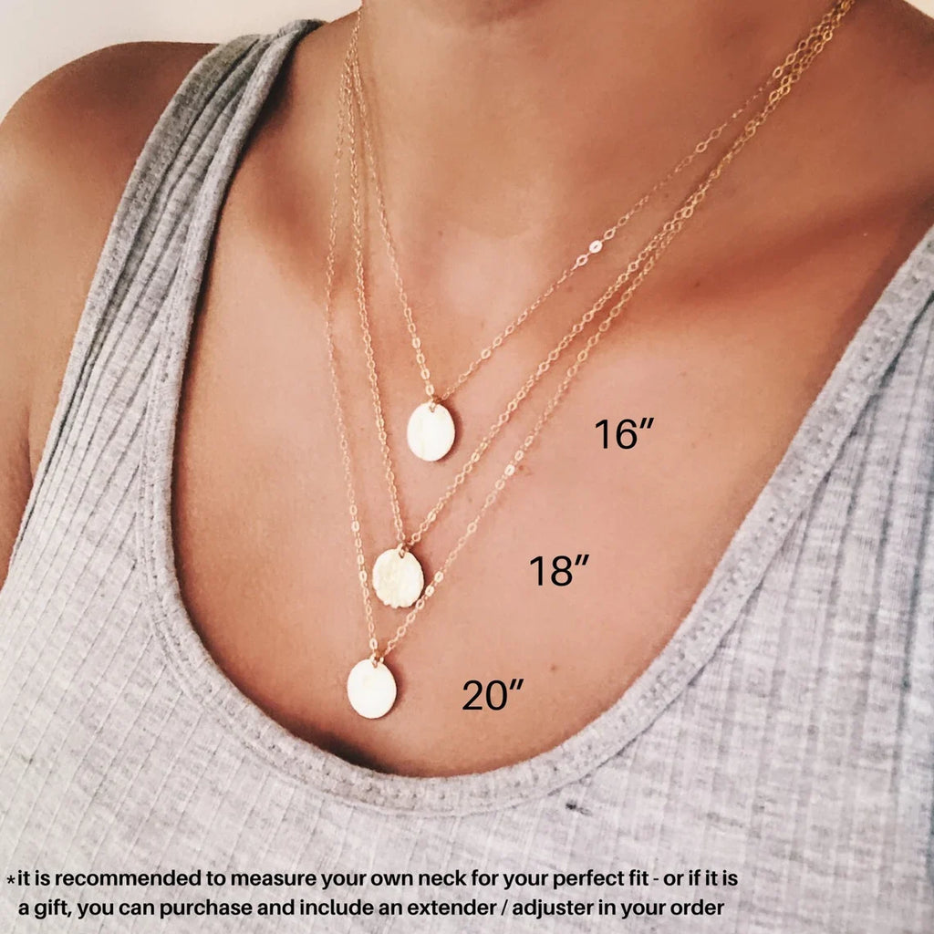 14k Gold Filled Cable Chain Necklace 2.3mm | Lobster Clasp | Custom Length Minimal Everyday Chain