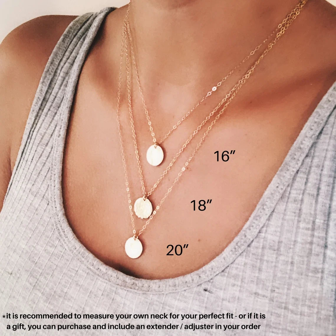 14k Gold Filled Cable Chain Necklace 2.3mm | Lobster Clasp | Custom Length Minimal Everyday Chain