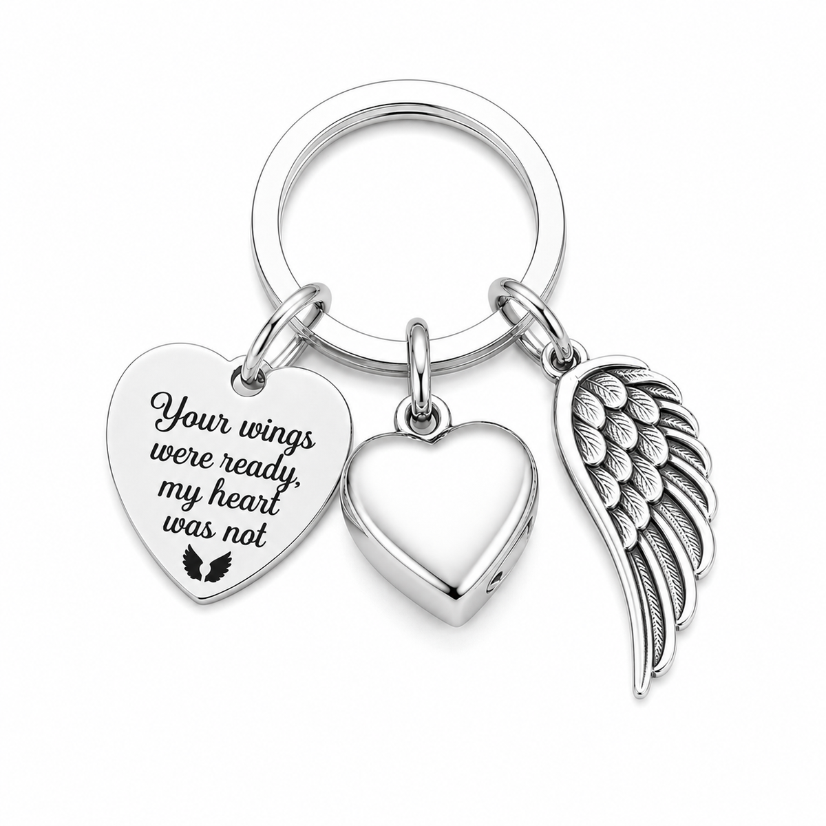 Memorial Cremation Ashes Keychain