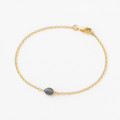 Dainty Labradorite Anklet – 14k Gold Filled or Sterling Silver
