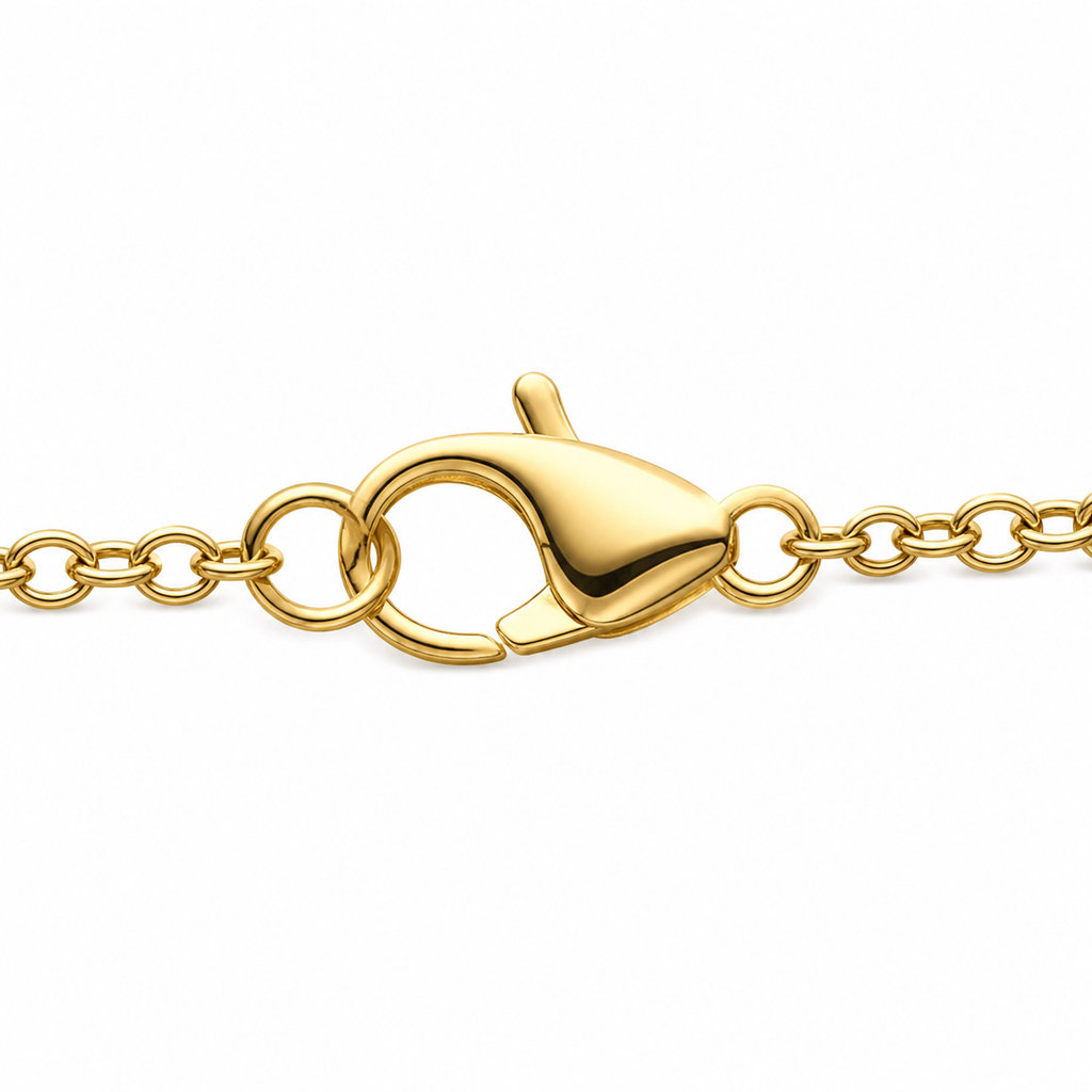 14k Gold Filled Cable Chain Necklace 2.3mm | Lobster Clasp | Custom Length Minimal Everyday Chain