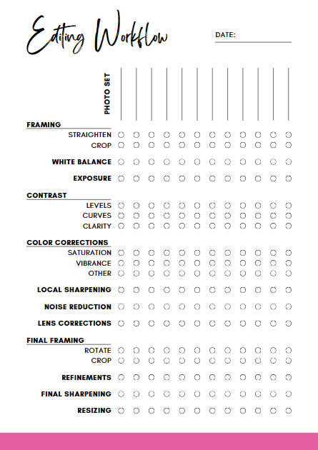 Photography Business Planner | 50+ Page Canva Template