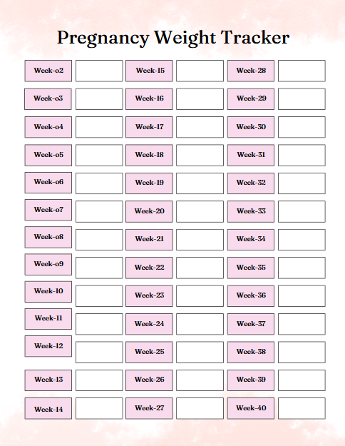 Pregnancy Journal – 58-Page Editable Canva Template