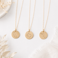 Hand Stamped State Necklace