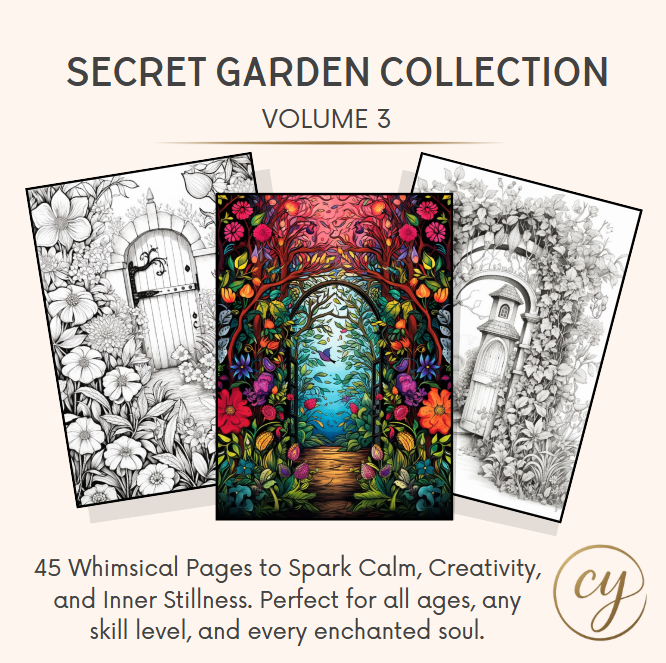 Secret Garden Coloring Collection – Volume Three