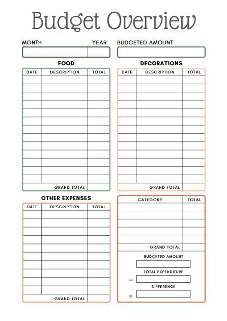Christmas Planner Printable - 84 Page Holiday Organizer