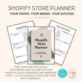 Shopify Store Planner | 60 Pages Printable & Editable